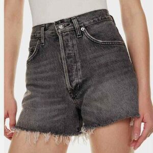 Women Agolde Dee Vintage High Rise Jeans Shorts in Moxy Size 24